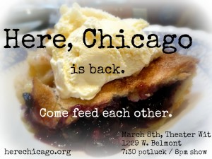 Pie here chi flyer